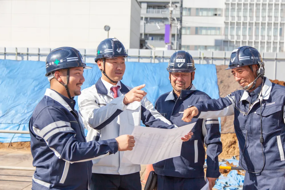 正社員として登用 | 東京で土木の求人なら株式会社全真工業